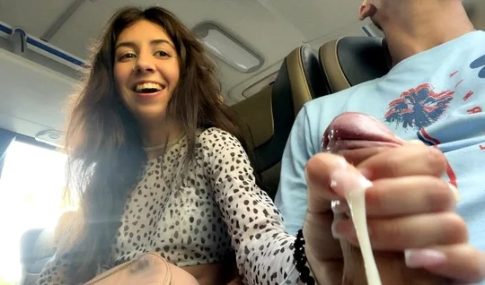 In public, Russian lecherous to the guy mastered a member