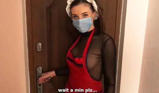 Guy and his Russian girlfriend cum during homemade POV porn