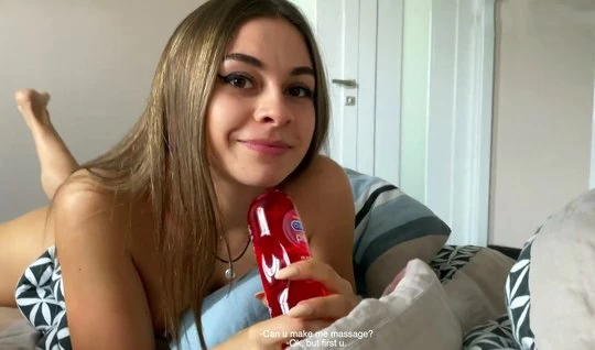 Russian cutie knows how to make a guys cock hot to the limit